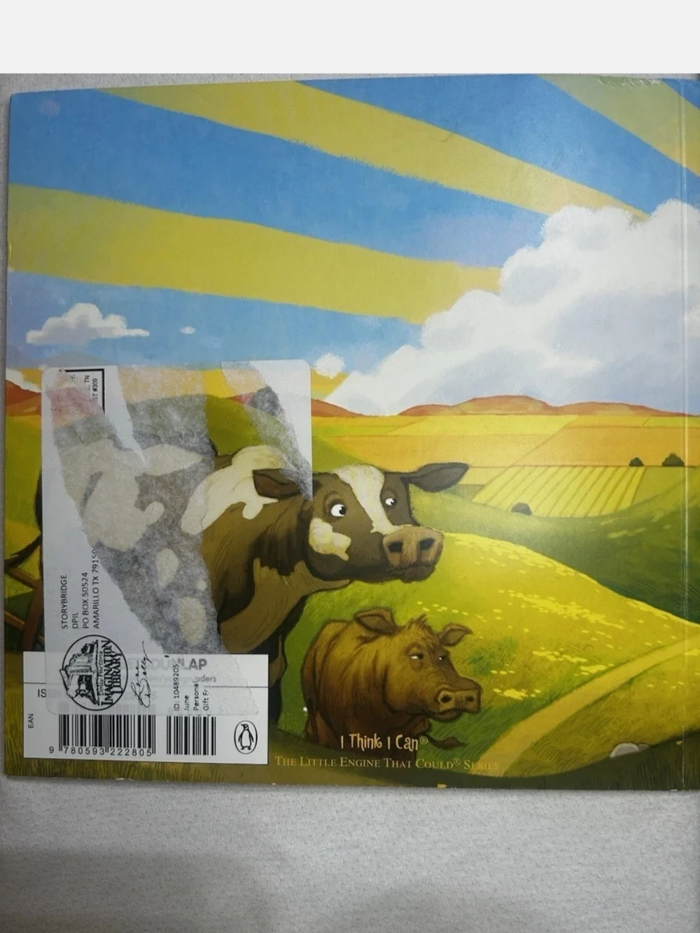The Little Engine That Could Kids Book - Blue